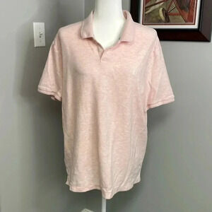 ORIGINAL PENGUIN by Munsingwear Polo Shirt Mens Heathered Pink XL